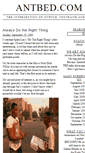 Mobile Screenshot of antbed.com