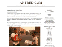 Tablet Screenshot of antbed.com